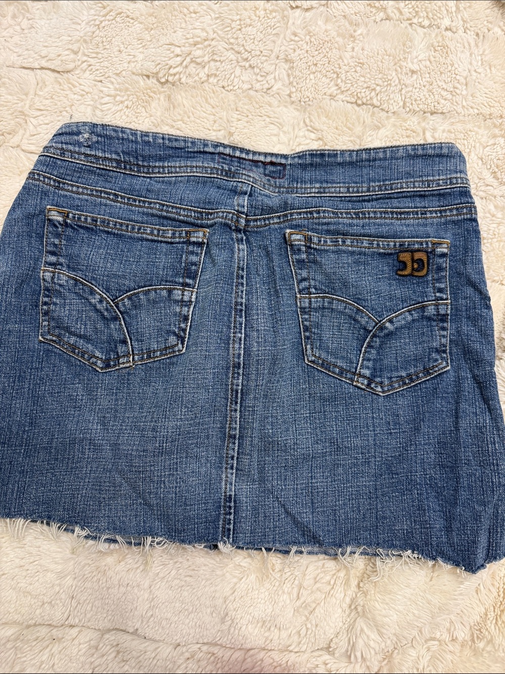 Joe's Jeans Medium Blue Denim Mini Skirt vintage! - Picture 2 of 5